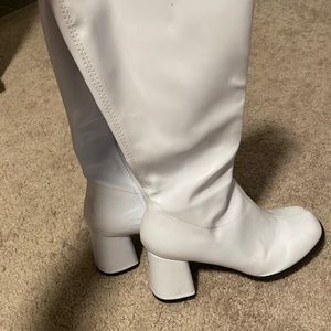 50s style disco boots.